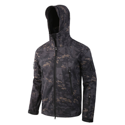 Shark Skin Soft Shell Herren Sport Tarn anzug